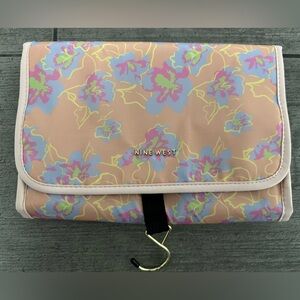 Nine West Floral Hanging Makeup Bag